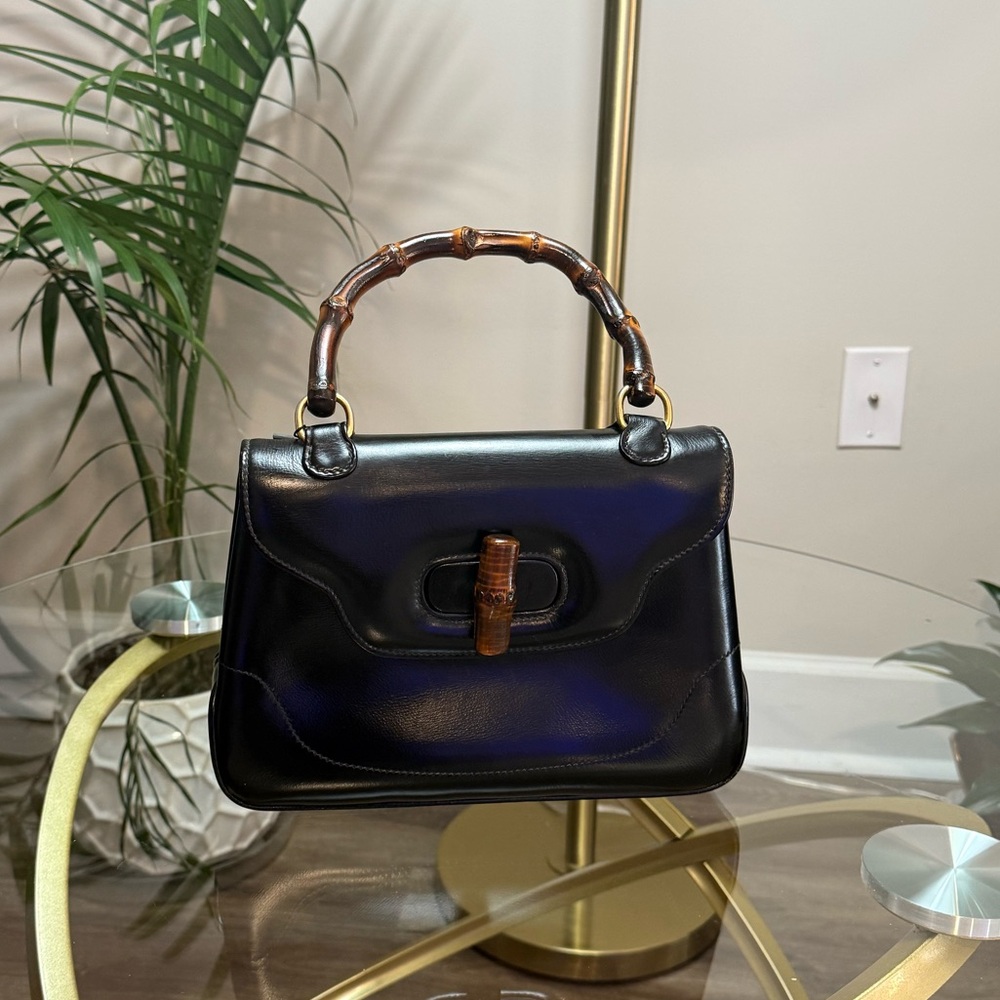 Vintage Gucci Top Handle Bamboo